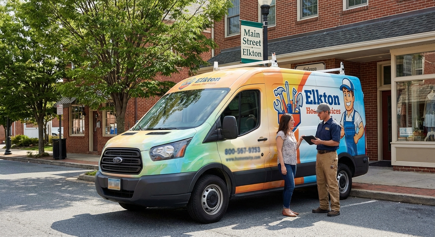 Commercial vehicle wraps in Elkton increase sales by boosting brand visibility and generating more leads.