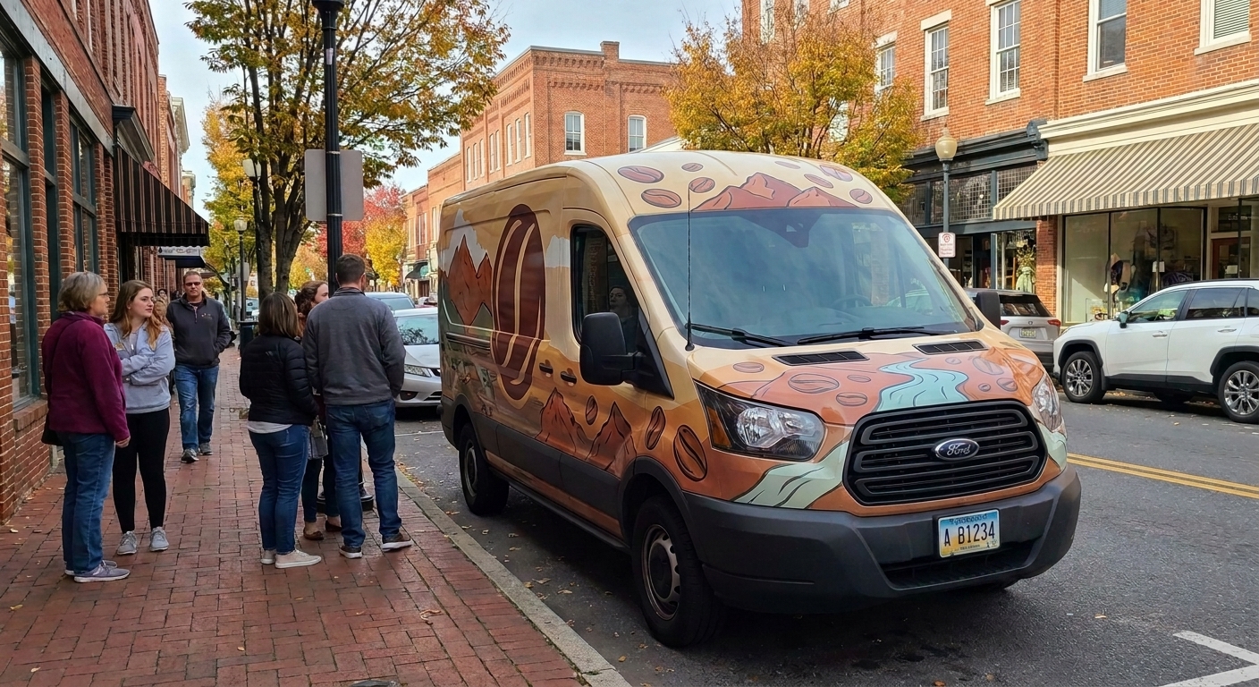 Fleet vehicle wraps help Harrisonburg small businesses get noticed and boost local brand visibility