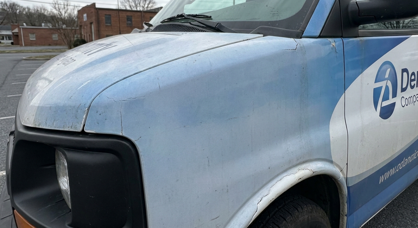 Parking and storage impact on vehicle wrap lifespan in Waynesboro