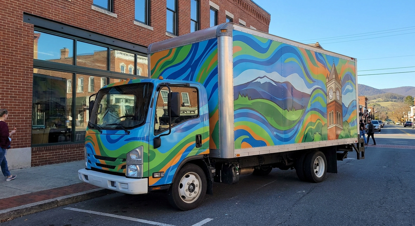 Commercial Vehicle Wraps in Harrisonburg, VA