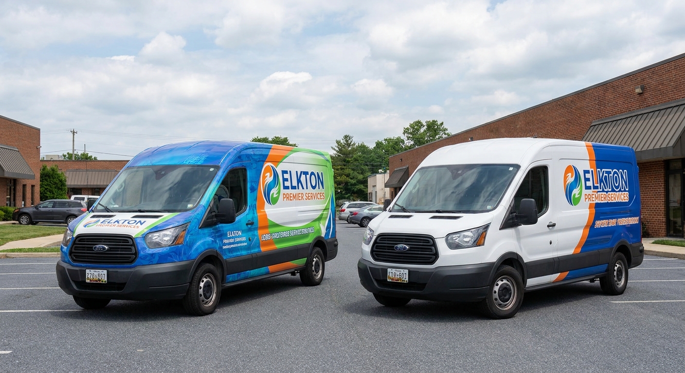 Should Your Business Choose a Full or Partial Vehicle Wrap in Elkton?