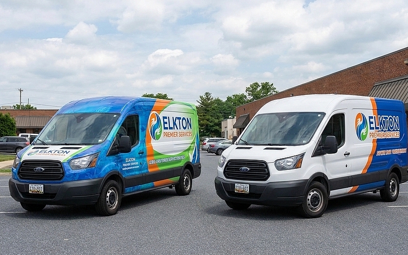 Should Your Business Choose a Full or Partial Vehicle Wrap in Elkton?