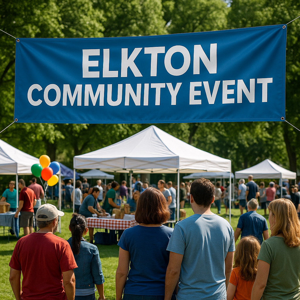 Creative Ways to Use Banner Printing In Elkton for Local Events