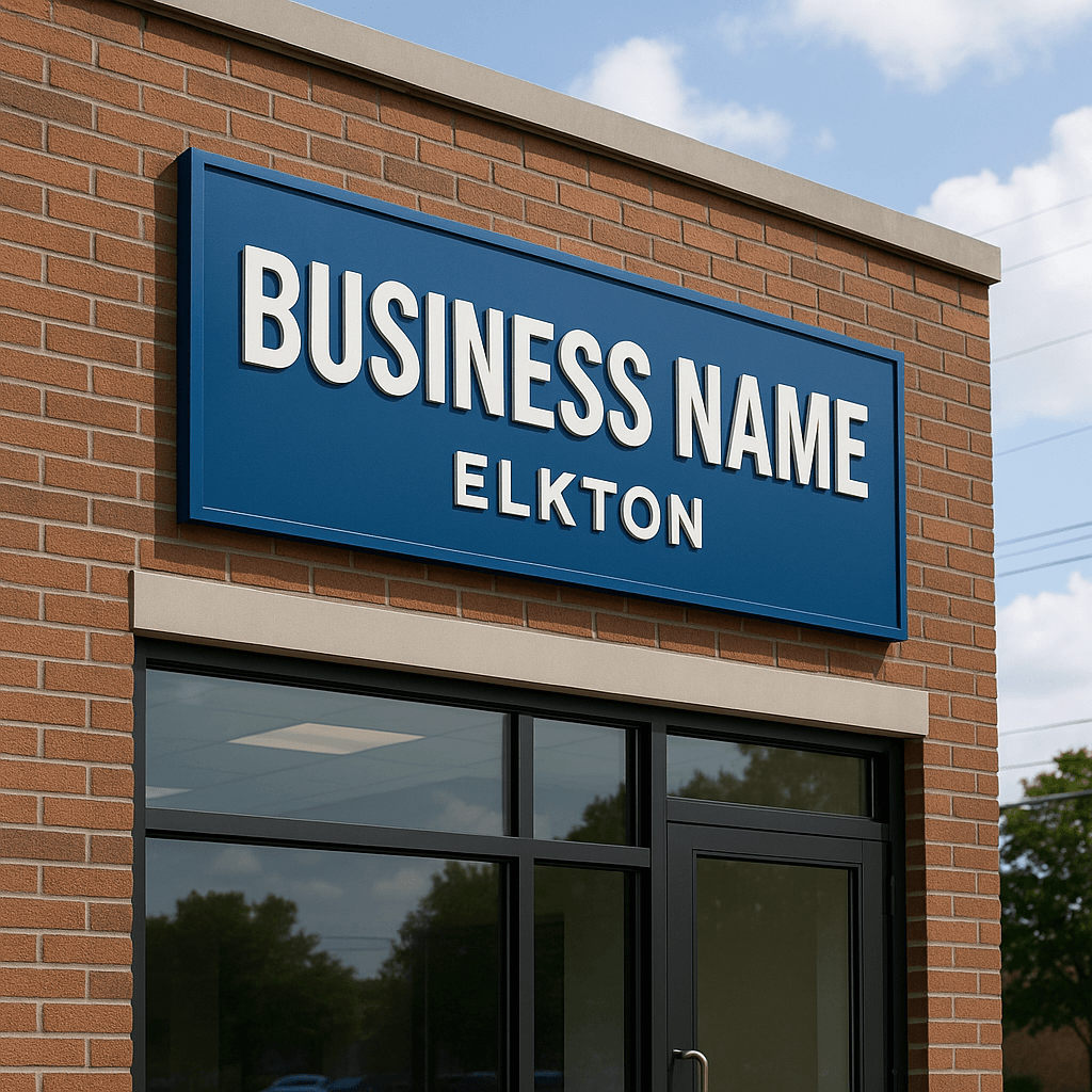 Use Business Signs to Build Trust with Elkton Customers