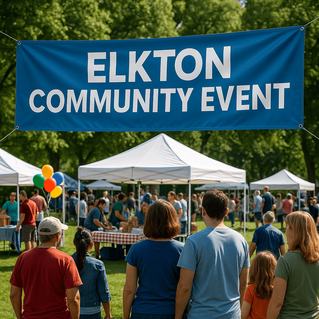Creative Ways to Use Banner Printing In Elkton for Local Events