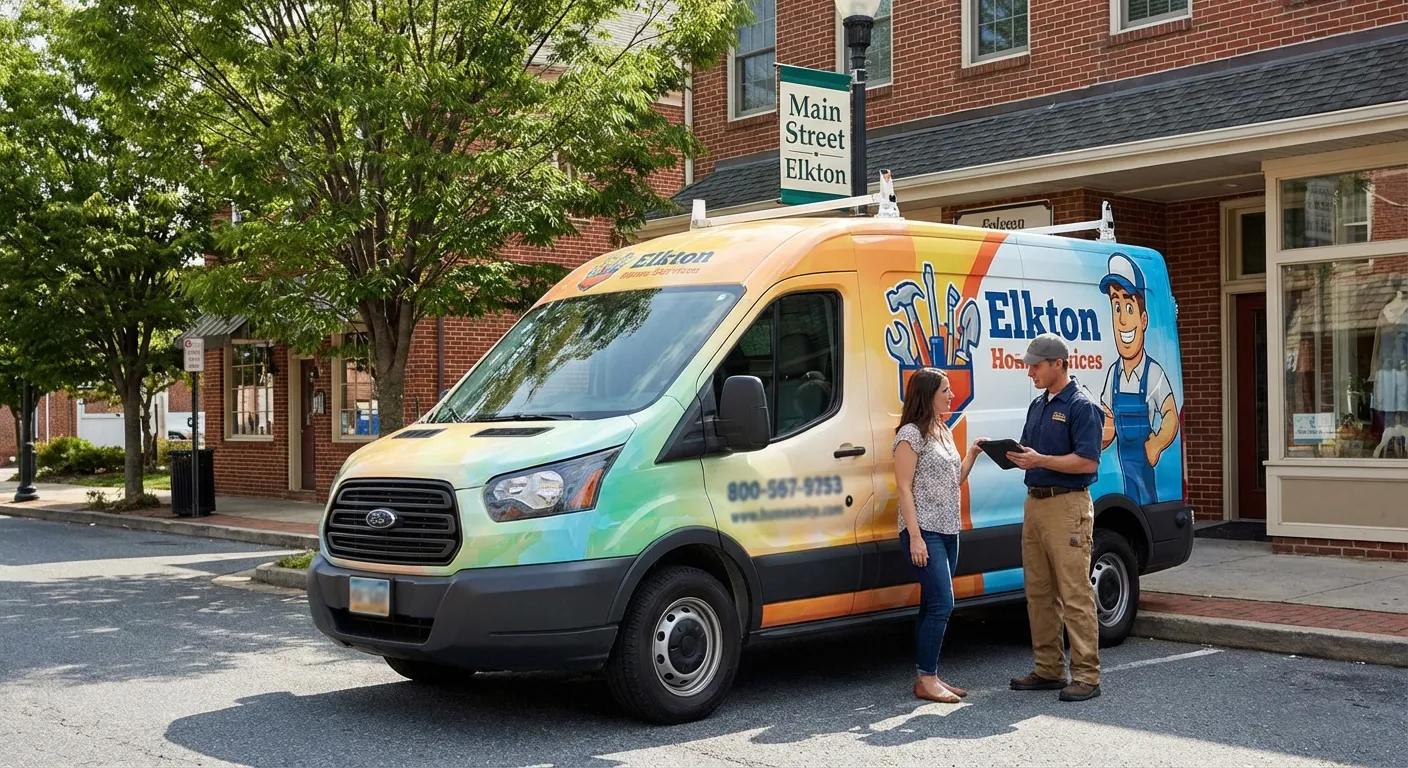 Commercial vehicle wraps in Elkton increase sales by boosting brand visibility and generating more leads.